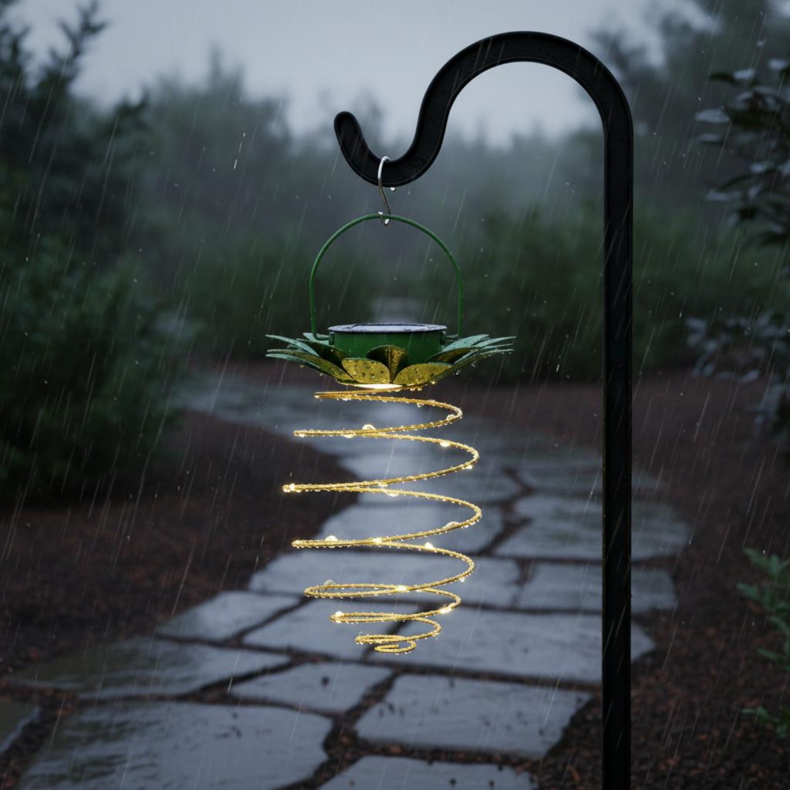 2 adet güneş enerjili ananas l - Solar Garden Light Outdoor Waterproof incelemesi ve fiyatı