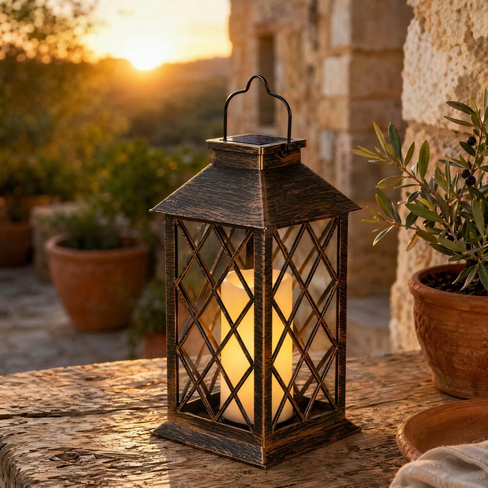 Retro Güneş Enerjili Fener, Dı - Solar Garden Light Outdoor Waterproof incelemesi ve fiyatı