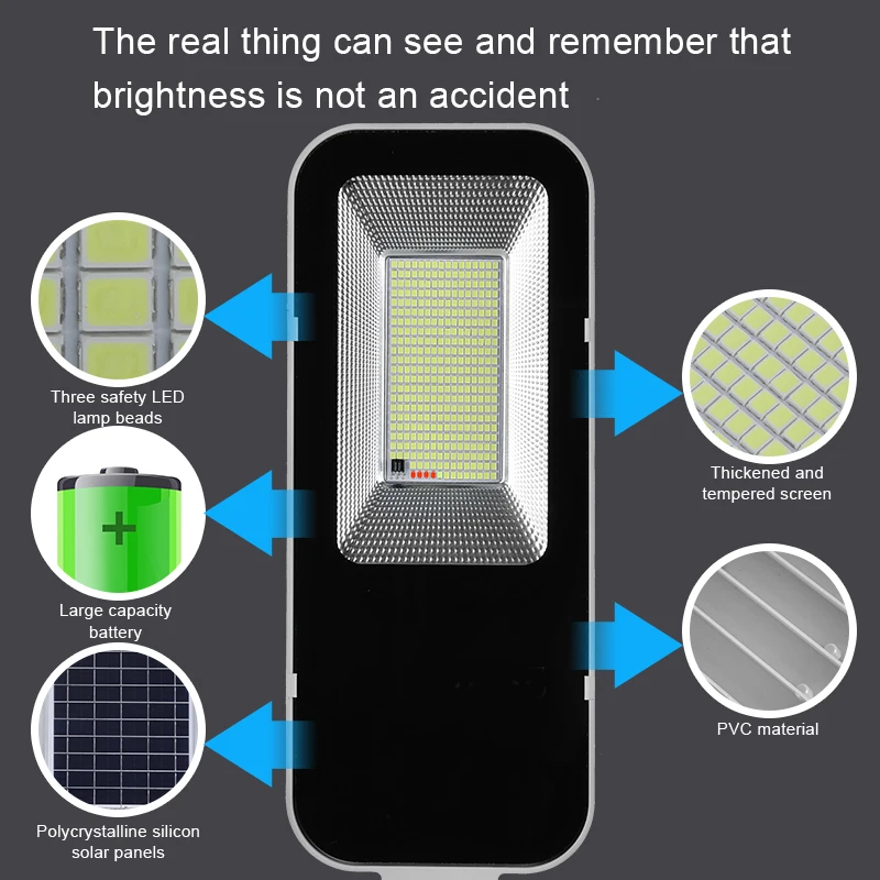 200W güçlü güneş ışığı açık gü - Solar Garden Light Dusk To Dawn incelemesi ve fiyatı