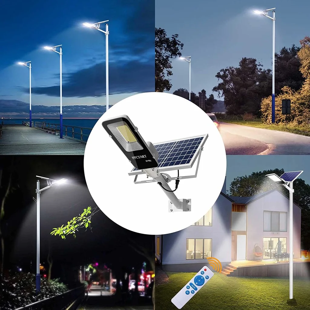 200W güçlü güneş ışığı açık gü - Solar Garden Light Dusk To Dawn incelemesi ve fiyatı
