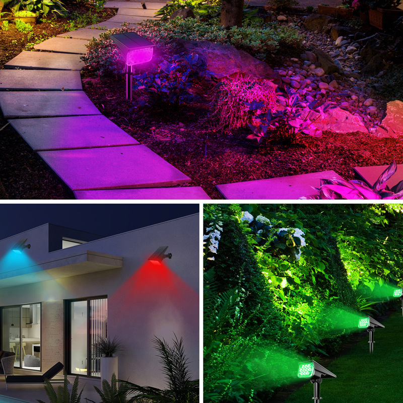 Yeni Çim Güneş Enerjili Lambal - Solar Garden Spotlight Rgb incelemesi ve fiyatı