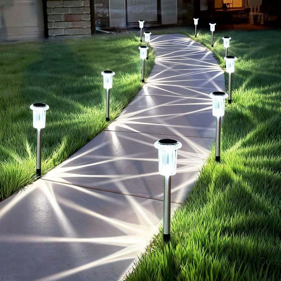 4 adet Dış Mekan Güneş Enerjil - Solar Ground Light Driveway incelemesi ve fiyatı