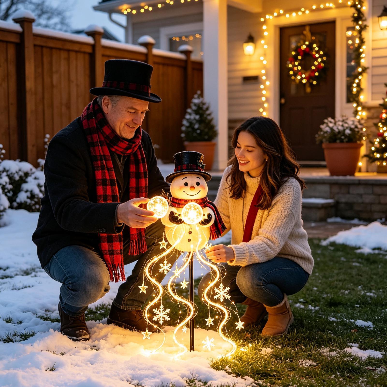 Noel Temalı Bahçe Aydınlatma Z - Solar Garden Light Outdoor Waterproof incelemesi ve fiyatı