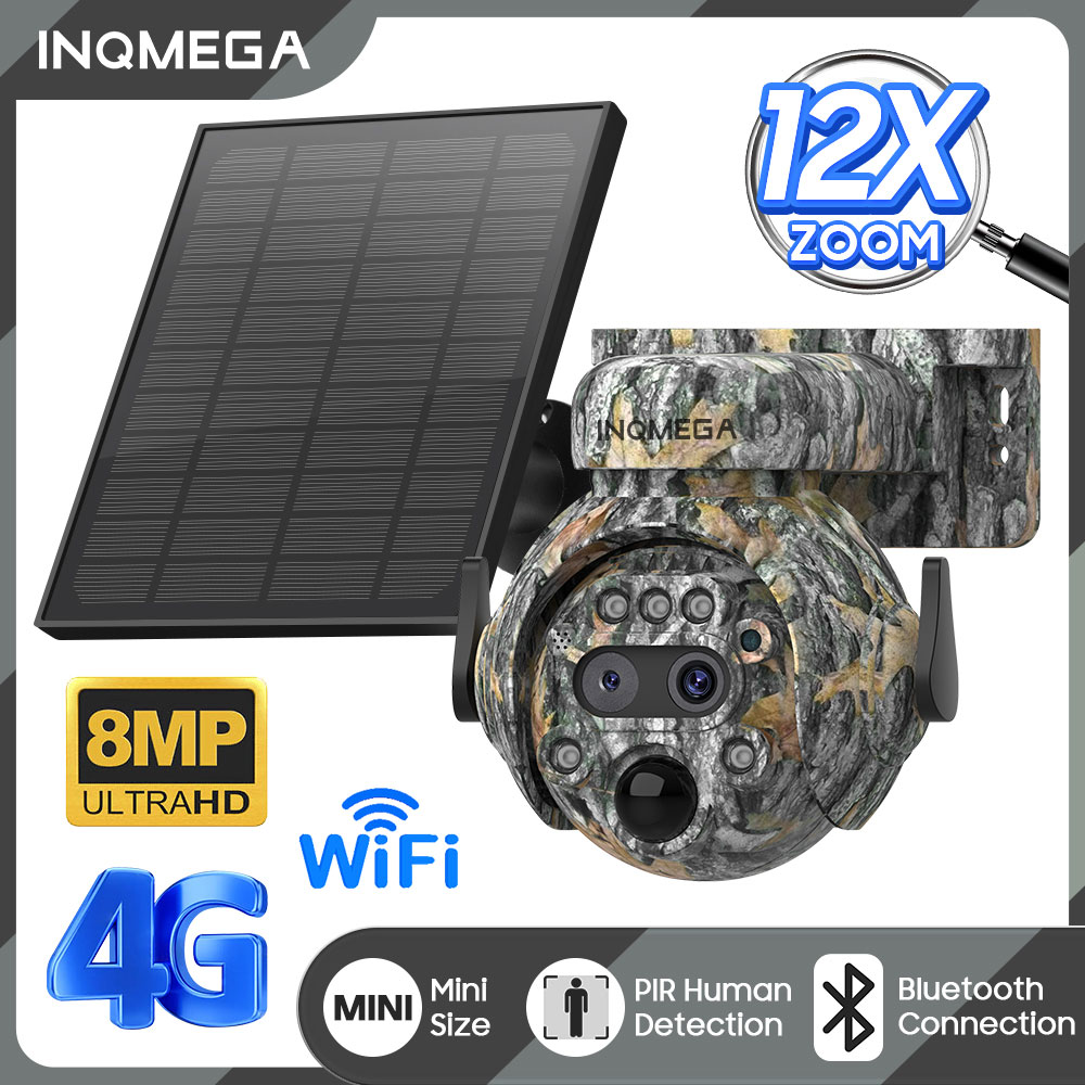 INQMEGA 8MP Güneş Enerjili Kam - Solar Security Camera Light incelemesi ve fiyatı