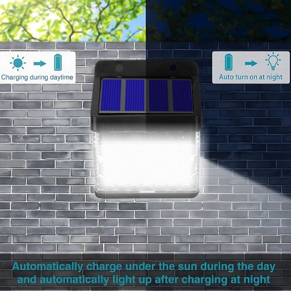 Su geçirmez Güneş Lambası Süpe - Solar Wall Light Fence Lamp incelemesi ve fiyatı