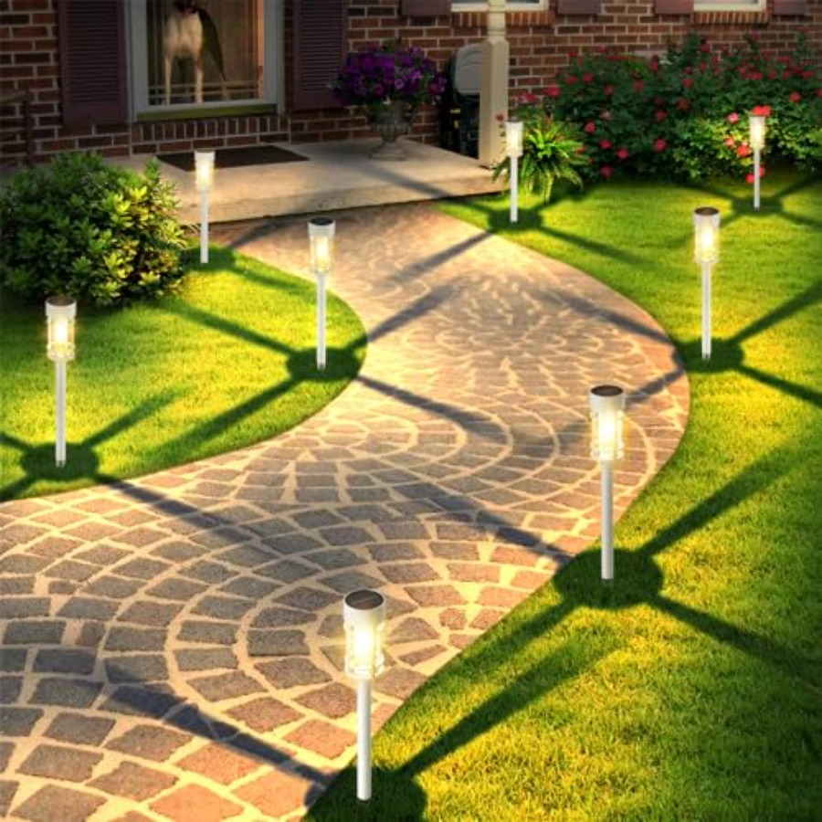Güneş Enerjili Bahçe Yolu Lamb - Solar Pathway Lights 8 Pack incelemesi ve fiyatı