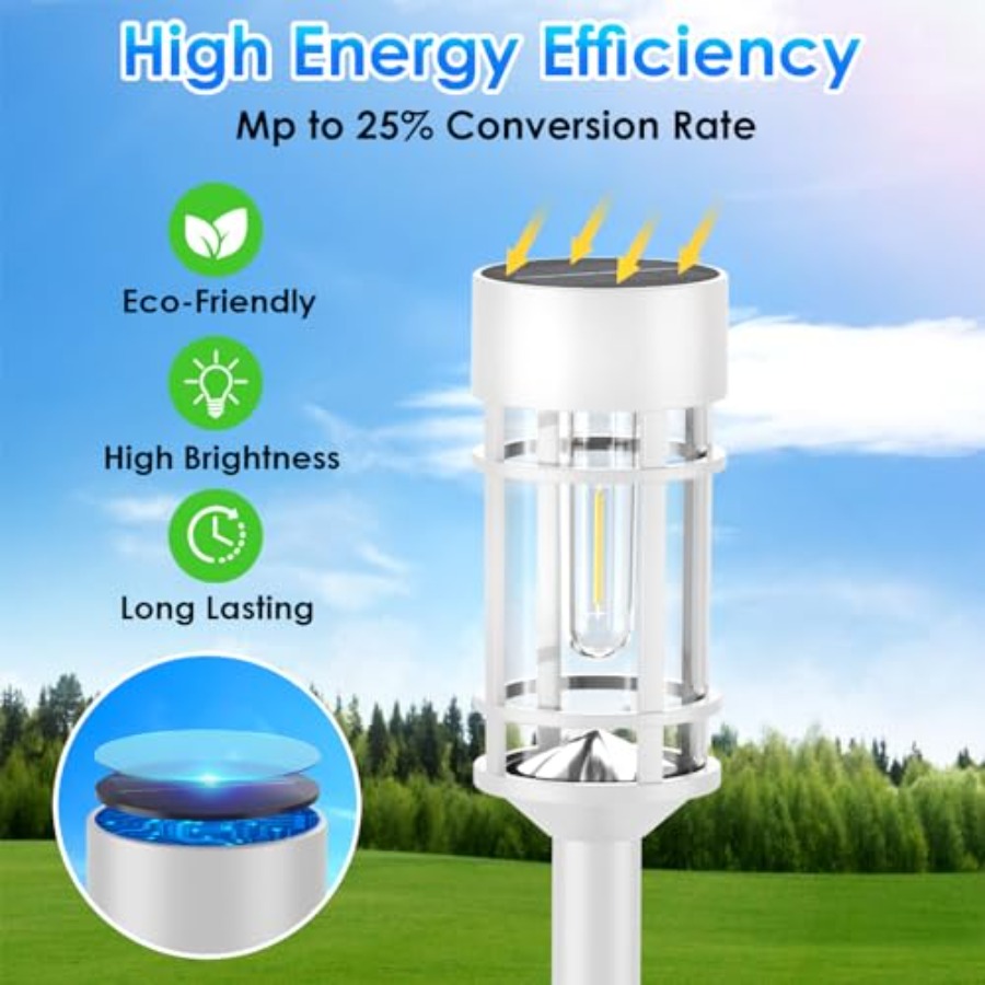 Güneş Enerjili Bahçe Yolu Lamb - Solar Pathway Lights 8 Pack incelemesi ve fiyatı