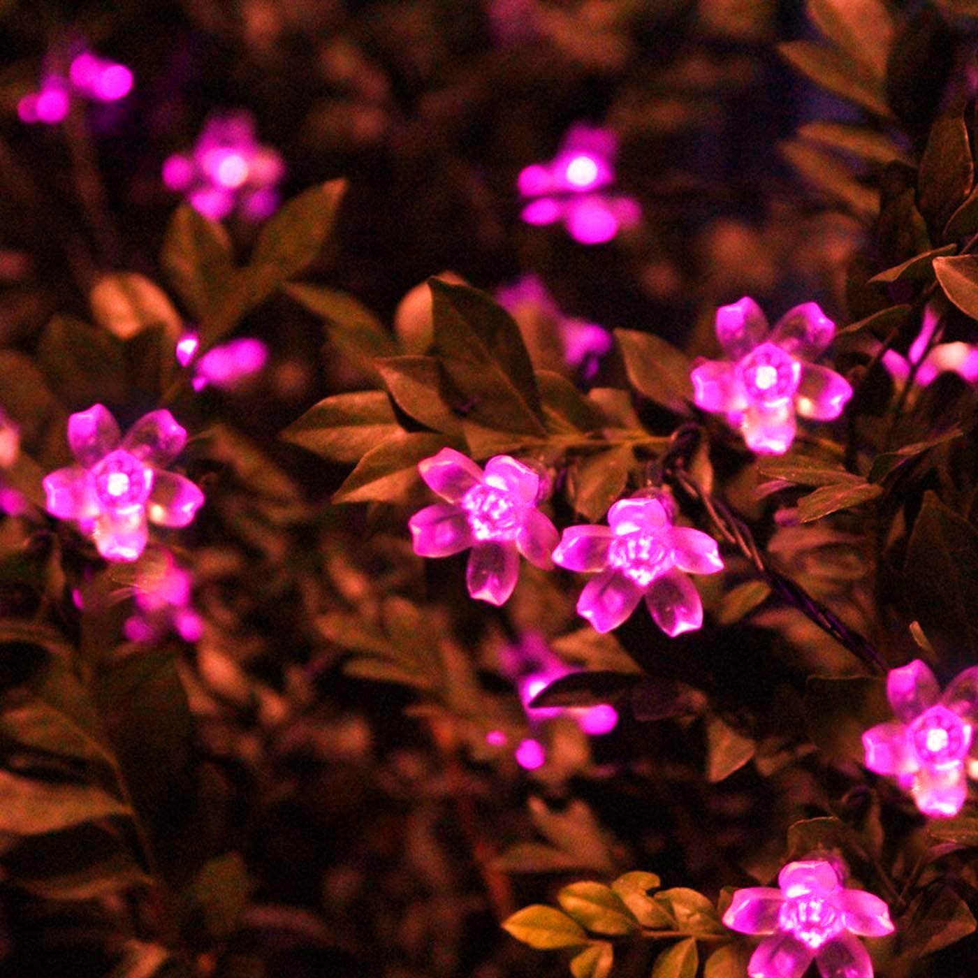 Güneş Kiraz Bahçesi Çiçeği Çiç - Solar String Lights Outdoor 20M incelemesi ve fiyatı