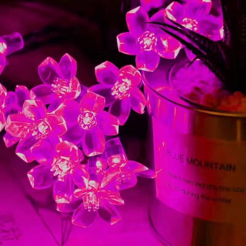 Güneş Kiraz Bahçesi Çiçeği Çiç - Solar String Lights Outdoor 20M incelemesi ve fiyatı