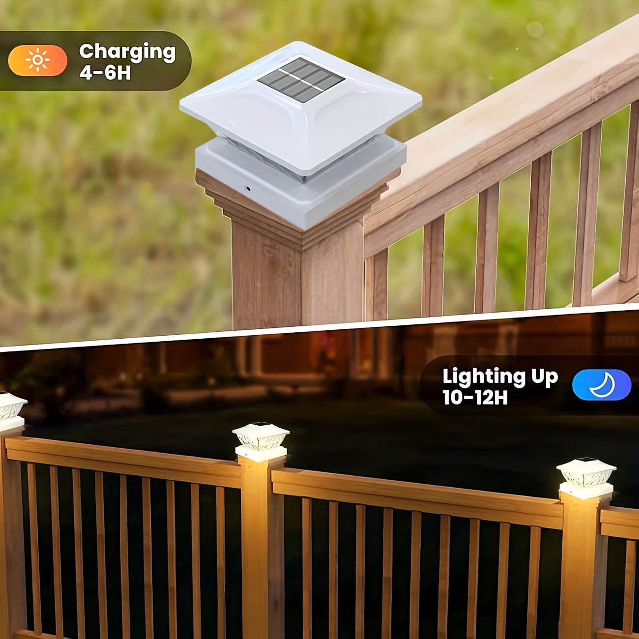 Dış Mekan Su Geçirmez Villa Ka - Solar Post Cap Light 4X4 incelemesi ve fiyatı