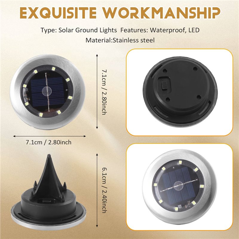 A95I-24 Paket Güneş Enerjili B - Solar Pathway Lights 8 Pack incelemesi ve fiyatı