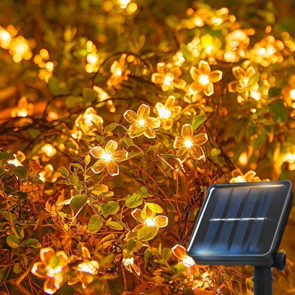Güneş Enerjili Kiraz Bahçesi Ç - Solar String Lights Outdoor 20M incelemesi ve fiyatı