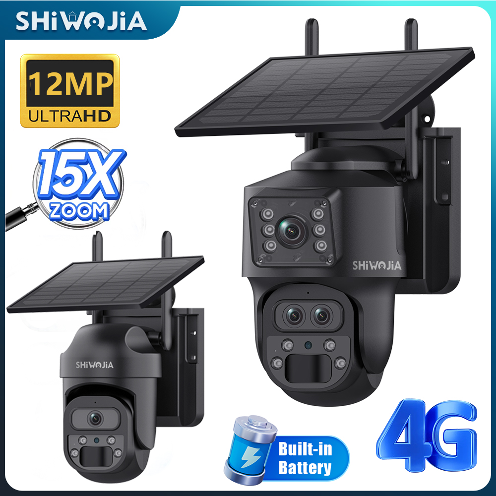 SHIWOJIA 15X ZOOM Güneş Kamera - Solar Security Camera Light incelemesi ve fiyatı