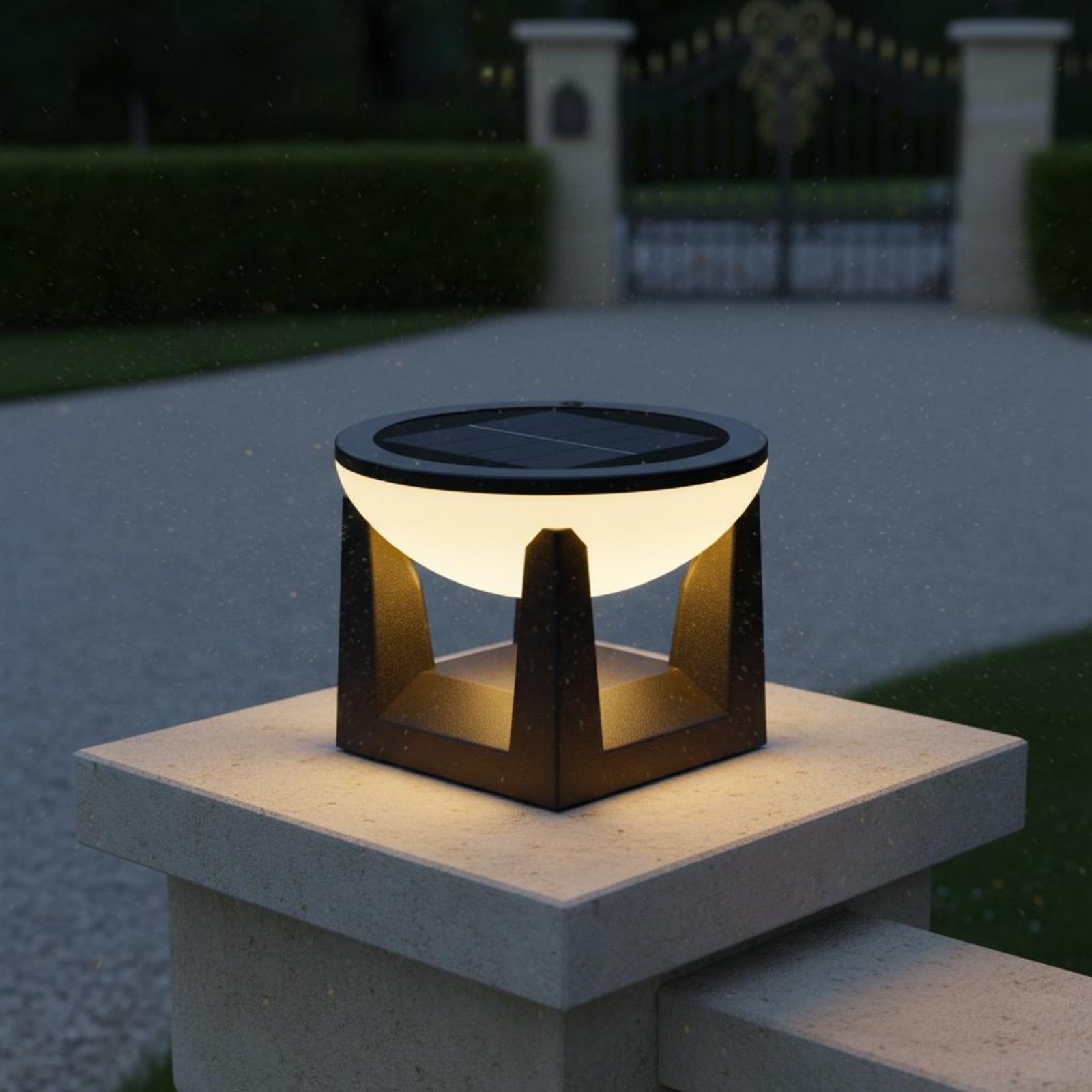 Güneş Enerjili Direk Lambası K - Solar Garden Light Outdoor Waterproof incelemesi ve fiyatı