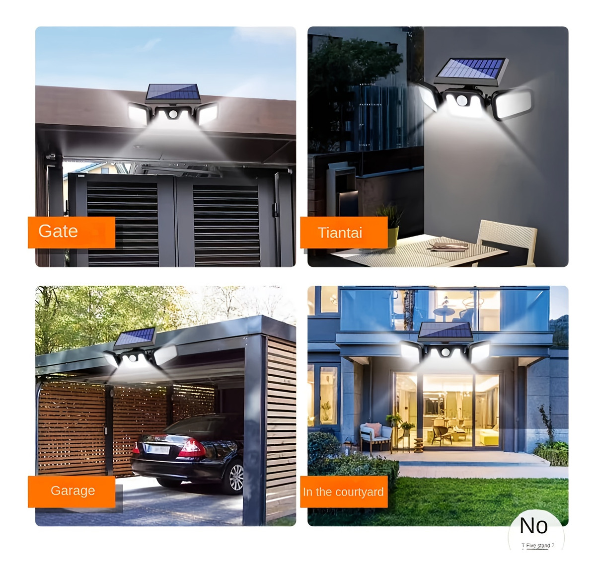 Güneş Enerjili LED Duvar Lamba - Solar Security Camera Light incelemesi ve fiyatı