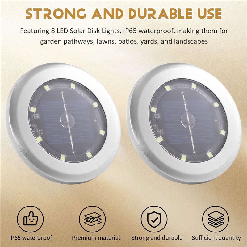 A7THK-24 Paket Güneş Enerjili  - Solar Pathway Lights 8 Pack incelemesi ve fiyatı