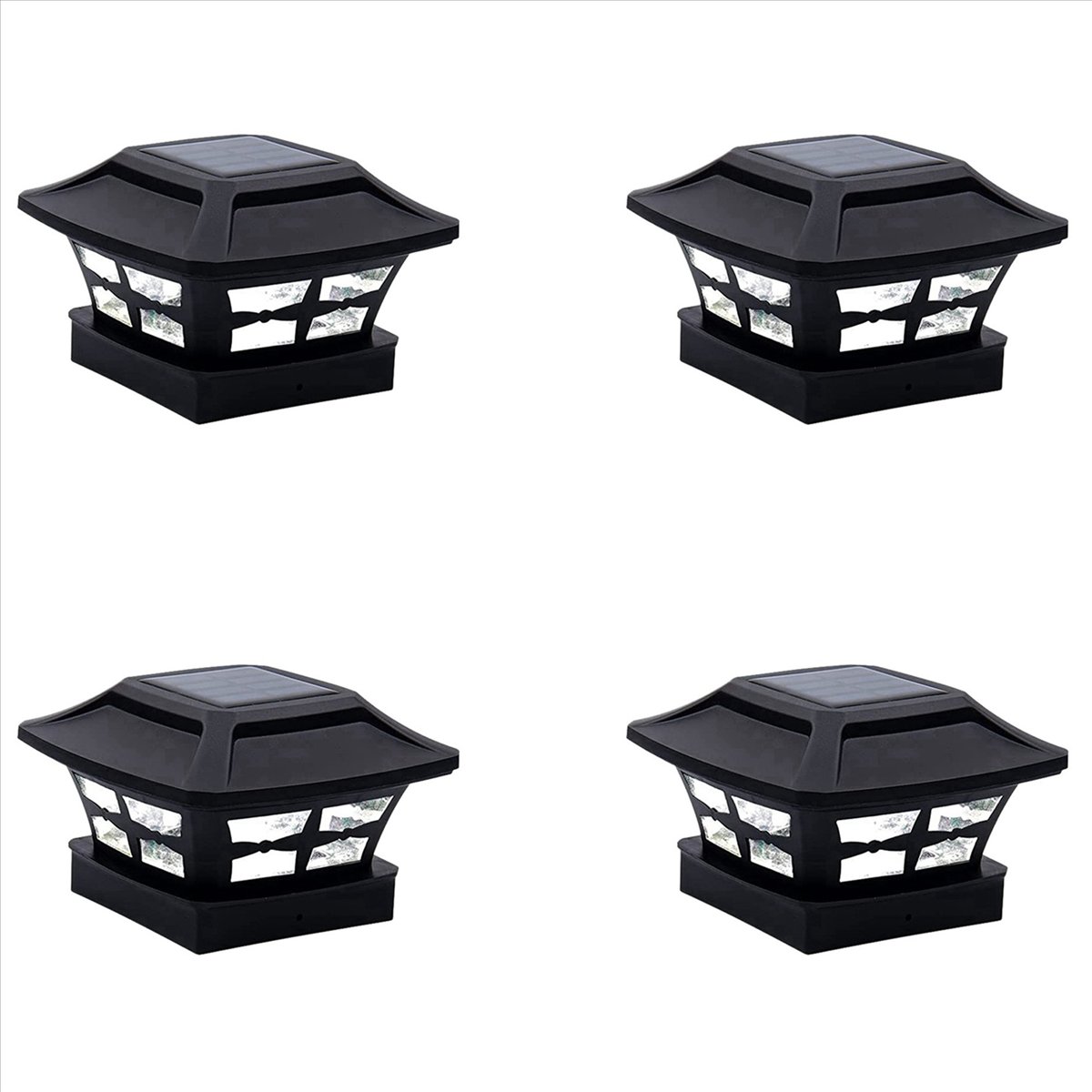 Canlı - 4X Güneş Enerjili Dire - Solar Post Cap Light 4X4 incelemesi ve fiyatı