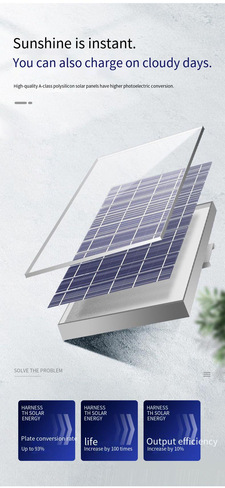 600 LED'li Güneş Enerjili Soka - Solar Garden Light Dusk To Dawn incelemesi ve fiyatı