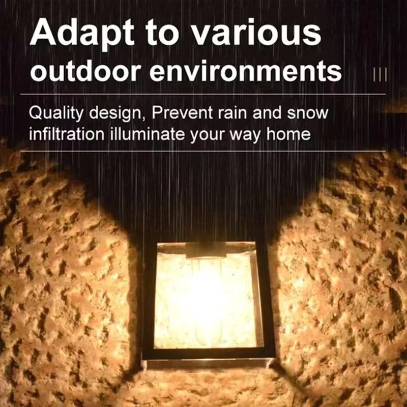 Güçlü Güneş Duvar Lambası Açık - Solar Wall Light Fence Lamp incelemesi ve fiyatı