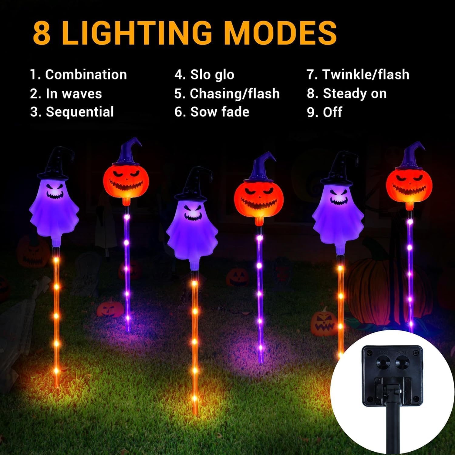 6'lı Paket Güneş Enerjili Cadı - Solar Pathway Lights 8 Pack incelemesi ve fiyatı