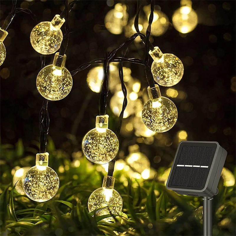 Güneş Enerjili Kristal Toplu 1 - Solar String Lights Outdoor 20M incelemesi ve fiyatı