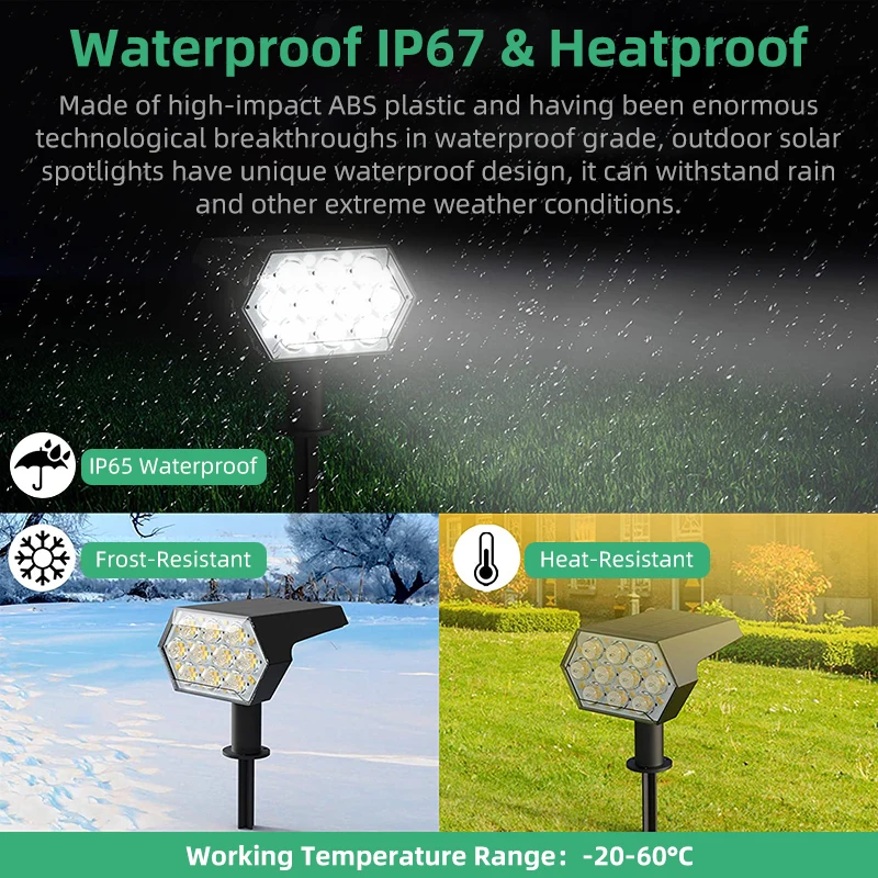 Güneş Işıkları Açık 92 LED Gün - Solar Garden Spotlight Rgb incelemesi ve fiyatı