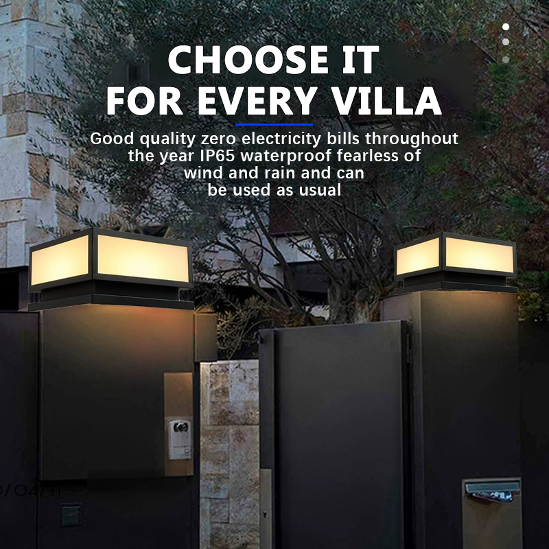 Açık Hava LED Güneş Enerjili K - Solar Post Cap Light 4X4 incelemesi ve fiyatı
