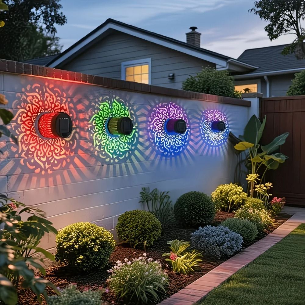 Ayçiçeği Mandala Güneş Enerjil - Solar Wall Light Fence Lamp incelemesi ve fiyatı