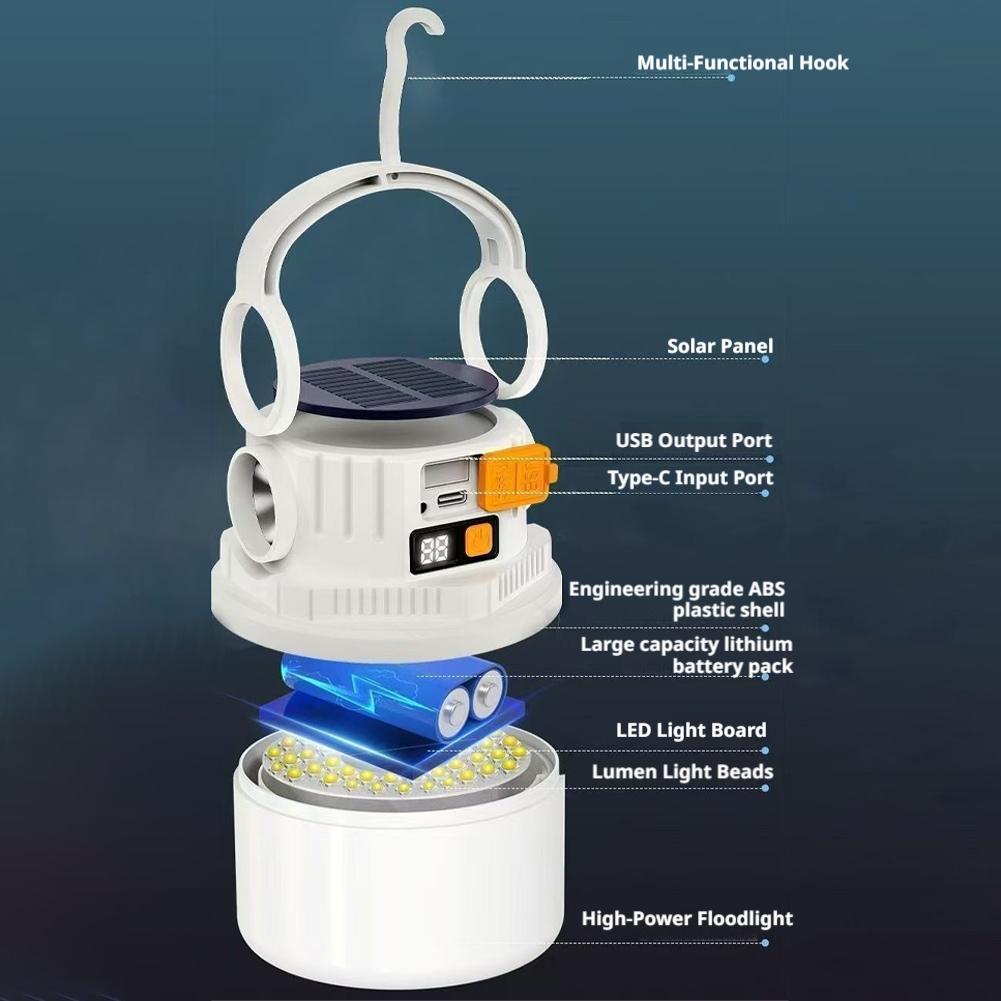 Güneş Enerjili Kamp Lambası Çi - Solar Lantern Camping Collapsible incelemesi ve fiyatı