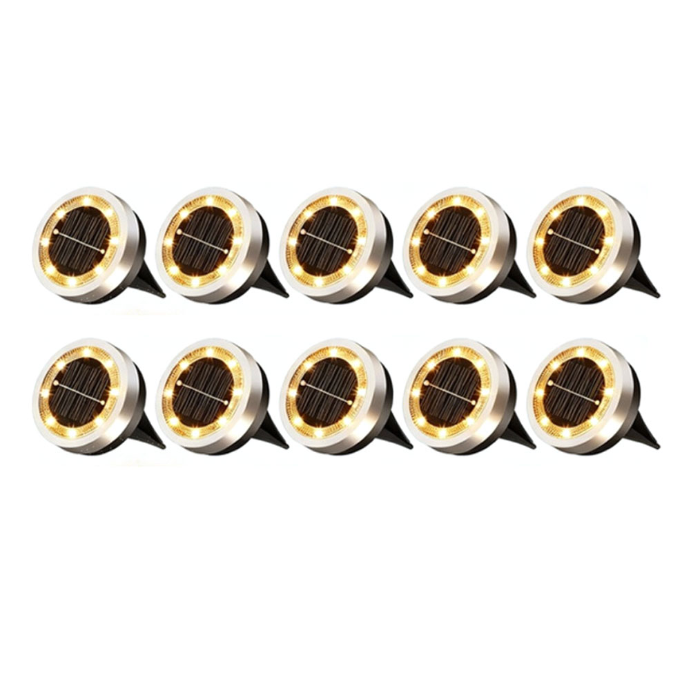 10'lu Paket, Güneş Enerjisiyle - Solar Pathway Lights 8 Pack incelemesi ve fiyatı