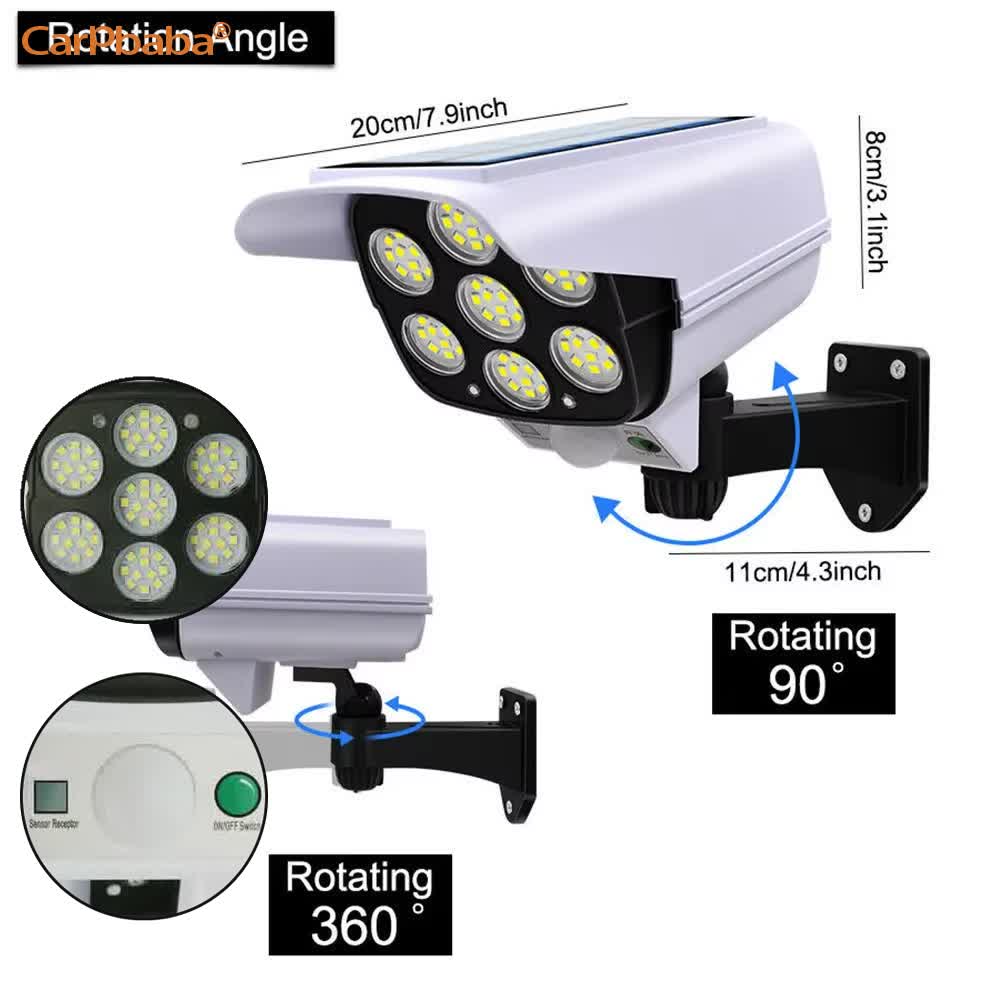Açık Güneş Işığı Hareket Sensö - Solar Security Camera Light incelemesi ve fiyatı