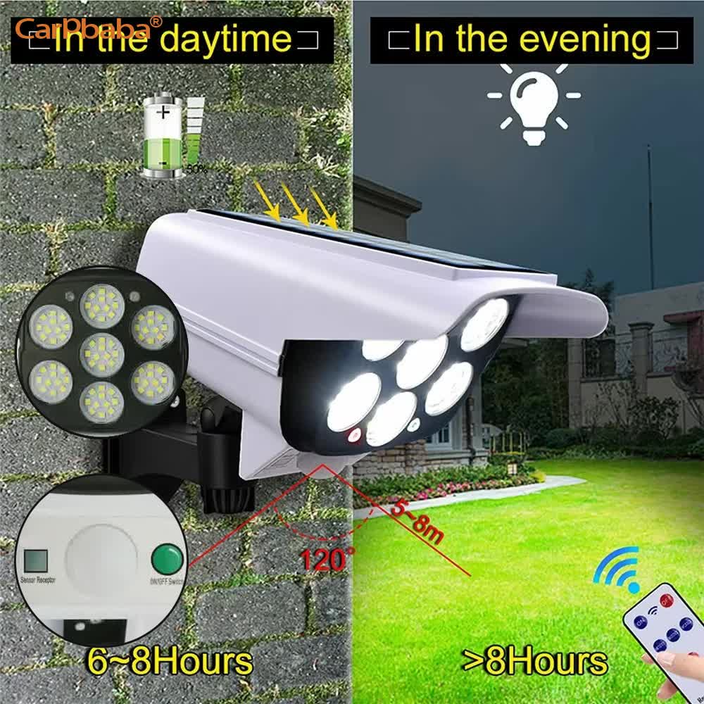 Açık Güneş Işığı Hareket Sensö - Solar Security Camera Light incelemesi ve fiyatı