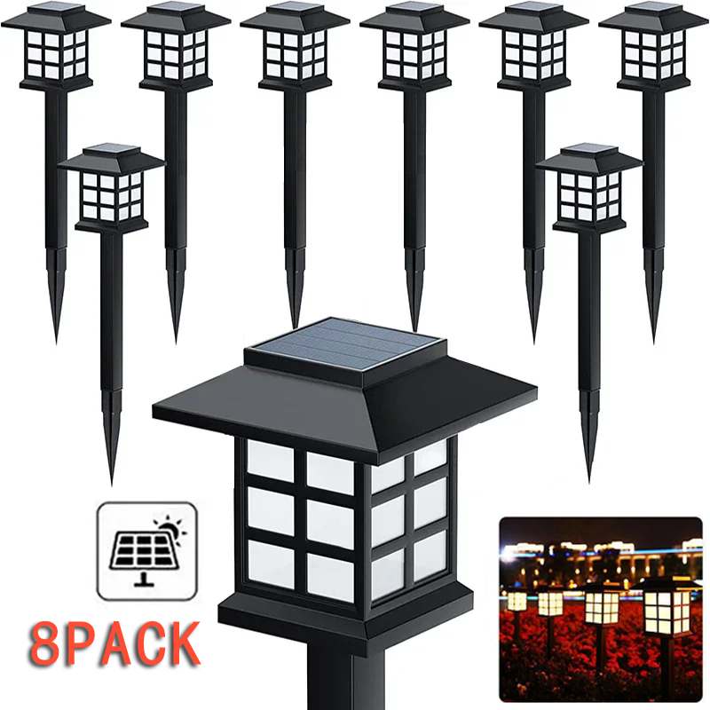 8'li Paket Güneş Enerjili Bahç - Solar Pathway Lights 8 Pack incelemesi ve fiyatı