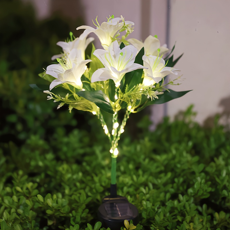 Çok Çiçekli Pembe Zambak Güneş - Solar Ground Light Driveway incelemesi ve fiyatı
